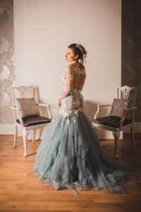 Alternative Wedding Dress by Legend Bridal Designs