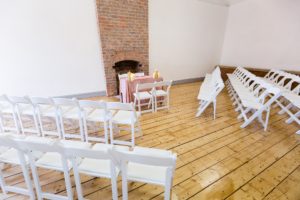 Yorkshire Wedding Venue River Mills Ballroom ceremony in Studio 2